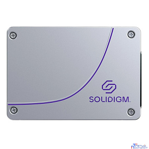 Solidigm SSDSC2KB960GZ1Z Solidigm SSD D3-S4520 Series, 960GB, 2.5" 7mm, SATA3, TLC, R/W 550/510MB/s, IOPs 90 000/43 000, TBW 5300, DWPD 3 (12 мес.)