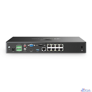 TP-Link VIGI NVR2008H-8MP 8-канальный сетевой видеорегистратор с поддержкой PoE+