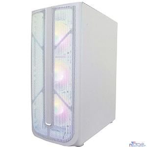 1STPLAYER FIREBASE X4 White / ATX, TG / 4x120mm LED fans inc. / X4-WH-4F1-W