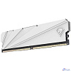 Модуль памяти DDR4 Netac Shadow II 16GB 3200MHz CL16 1.35V / NTSSD4P32SP-16W / White / with radiator