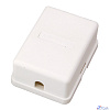 PROconnect (03-0001-4) Розетка телефонная внешняя, 1 порт UTP, RJ-11 (6P2C), CAT 3 (50 шт)