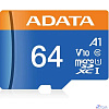 Micro SecureDigital 64Gb A-DATA AUSDX64GUICL10A1-RA1