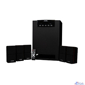 Microlab X15BT {5.0, Вых. мощ: 90 Вт + 16 Вт * 5 (RMS), Гарм искаж: < 0,3% (1 Вт на 1 кГц), Част хар-ка: 20 Гц - 20 кГц, Отношение сигнал/шум: > 80 дБ}