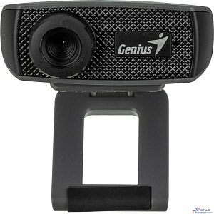 Web-камера Genius FaceCam 1000X Black {720p HD, универсальное крепление, микрофон, USB} [32200003400]