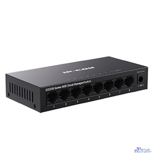 IP-COM G2208D WEB Smart Коммутатор настольный 8-Ports 10/100/1000 Base-T Gigabit Switch