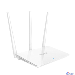 TENDA F3 Wi-Fi маршрутизатор стандарта N300 3 внешние антенны 5dBi, 1-port 10/100Mbps WAN, 3-ports 10/100Mbps LAN