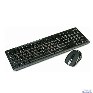 Dialog Клавиатура + мышка KMROP-4020U Pointer RF 2.4G - USB {Беспроводной набор , радиоклавиатура + опт. радиомышь 6D}