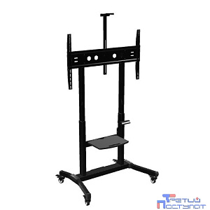 ONKRON TS1991 eLift черный, моторизированная стойка для телевизора с кронштейном 50"-100", мобильная