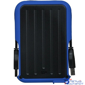 Silicon Power Portable HDD 1TB  Armor A66 SP010TBPHD66SS3B 2.5", USB 3.2, Синий