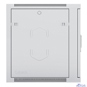 Cabeus SH-05F-6U60/45 Шкаф телекоммуникационный настенный 19" 6U 600x450x368mm (ШхГхВ) дверь стекло