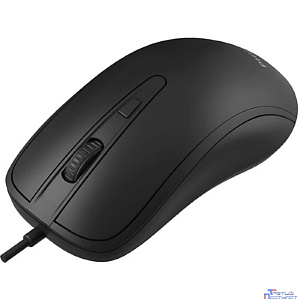Philips Проводная Мышь SPK7214, 4 кноп., USB 2.0, 800-1600dpi, Чёрный