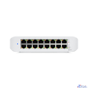 UBIQUITI USW-LITE-16-POE PoE-коммутатор, 16х 1G RJ45, раздача 45 Вт
