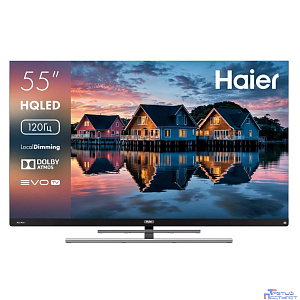 55" Телевизор Haier 55 Smart TV S7 {K Ultra HD (3840x2160 Пикс), 120 Гц, QLED, Direct LED}