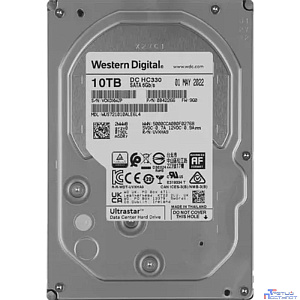 10Tb WD Ultrastar DC HC330 {SATA3 6Gb/s, 7200 rpm, 256mb buffer, 3.5"}  [0B42266/0B42301] WUS721010ALE6L4