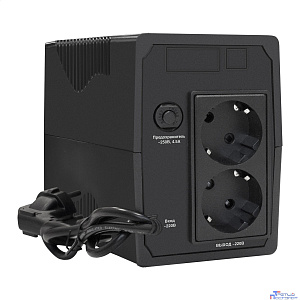 Exegate EP285603RUS ИБП ExeGate SpecialPro UNB-600.LED.AVR.EURO <600VA/360W, LED, AVR, 2 евророзетки, Black>