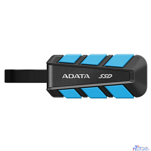 Твердотельный накопитель/ ADATA External SSD SC740, 1000GB, Type-C, USB 3.2 Gen2, R/W 1050/1000 MB/s, 121.8x40.5x22.3mm, Blue