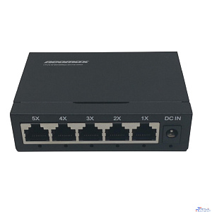 NEOMAX неуправляемый коммутатор NMS-105P-1000-S, 5 портов 1000 Mbps, металл