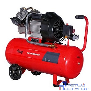 FUBAG AUTO MASTER KIT Компрессор + набор из 10 предметов [45681953/641270] {Реси- вер, л 50 Произ- водит., л/мин 360 Давле- ние, бар 8 Мощность, кВт 2.2  Напря- жение, В 220 Вес, кг 60}