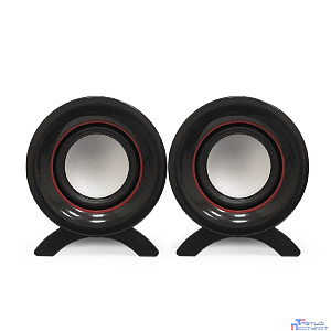 Exegate EX287051RUS Акустическая система 2.0 ExeGate Disco 150 (питание USB, 2х5Вт (10Вт RMS), 100-20000Гц, черный)