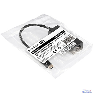 Exegate EX283721RUS Кабель-адаптер EXE-736 USB3.0 Type C --> UTP 1000Mbps AX88179