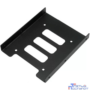 Салазки (2 шт.) для установки HDD/SSD 3.5" в отсек 5.25" Gembird, металл, пакет