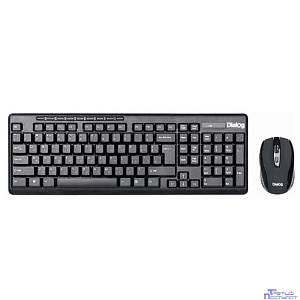 Dialog Клавиатура + мышка KMROP-4020U Pointer RF 2.4G - USB {Беспроводной набор , радиоклавиатура + опт. радиомышь 6D}