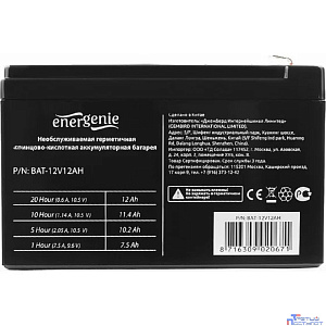 Аккумулятор для Источников Бесперебойного Питания Energenie BAT-12V12AH {08229}