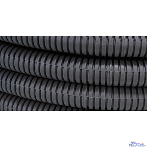 ЭРА Б0020113 Трубы гофр ПВХ GOFR-25-50-PVC  (серый) d 25мм с зонд. легкая 50м