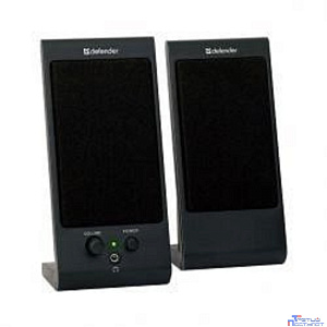 Defender SPK 170 черные {2.0, 6W, разъем для наушников, USB} [65165]