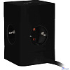 BURO BU-PTE4.1UC-B 1.5м (4 розетки) черный (коробка) {2090201}