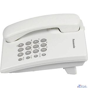 Panasonic KX-TS2350RUW (белый) {повтор номера, регул-ка громкости, кр.на стену}