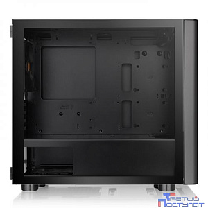 Корпус Thermaltake V150 TG черный без БП mATX 1x120mm 1x200mm 2xUSB2.0 1xUSB3.0 audio bott PSU