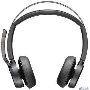 Polycom 76U47AA VOYAGER FOCUS 2 UC,VFOCUS2 C (COMPUTER & MOBILE) USB-C, PREMIUM STEREO BLUETOOTH HEADSET, WITHOUT CHARGE STAND, WORLDWIDE