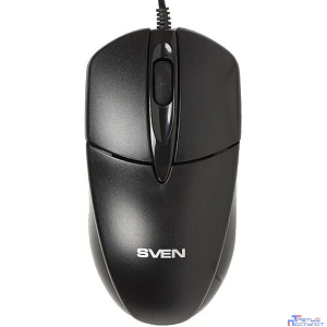 Мышь Sven RX-112 USB чёрная (2+1кл. 1000DPI, кор)
