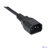 Cabeus PC-189-VDE-1.0-3M Кабель питания монитор-компьютер IEC 320 C13 - IEC 320 C14 (3x1.0), 3 м