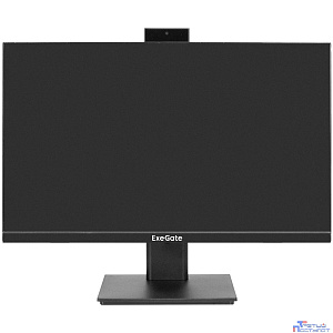 LCD ExeGate 23.8" EA2400 SuperView {IPS 1920x1080 75Hz 5ms 16:9 250cd 1000:1 178/178 D-Sub HDMI webcam} [EX298878RUS]