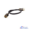 Telecom Кабель HDMI 19M/M,ver. 2.1, 8K@60 Hz 0.5m метал разъемы, нейлоновая оплетка Telecom <TCG300-0.5M>
