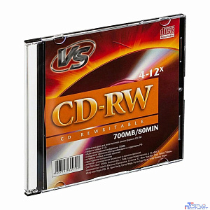 VS CD-RW 80 4-12x SL/5 (VSCDRWSL501)(620212)