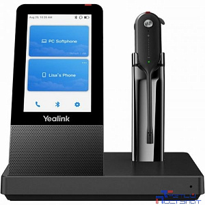 Yealink WH67 UC Гарнитура беспроводная, черный (306578)