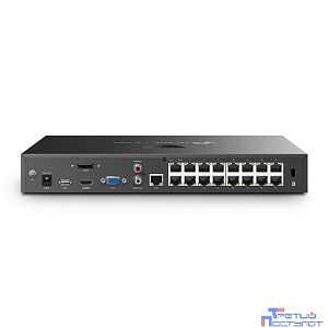TP-Link VIGI NVR2016H-16P 16-канальный сетевой видеорегистратор с поддержкой PoE+