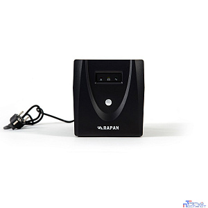 ИБП Бастион RAPAN-UPS 800 {Line-interactive, 800ВА/480Вт, 1х C13 и 1х EURO, АКБ 1х 7 Ач} (738)