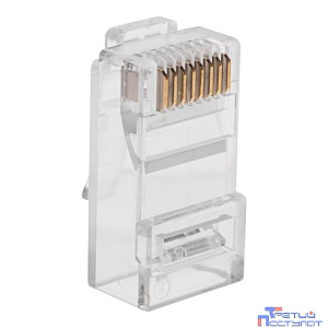 Rexant (05-1031) Разъем RJ-45(8P8C) под витую пару, UTP, CAT 6, с вставкой (50шт)