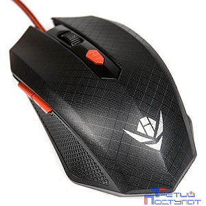 Мышь Dialog MOG-08U Nakatomi Gaming - 6 кнопок + ролик, USB ,черная