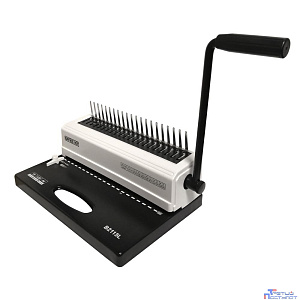 Переплетчик Office Kit B2115L A4/перф.15л.сшив/макс.450л./пластик.пруж. (4.5-51мм)