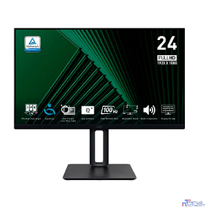 MSI PRO 23.8" MP245PG {IPS 1920x1080 100Hz 100Hz 4ms 300cd D-Sub HDMI DisplayPort M/M HAS Pivot}