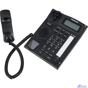 Panasonic KX-TS2388RUB (черный) {индикатор вызова,повторный набор последнего номера,4 уровня громкости звонка}