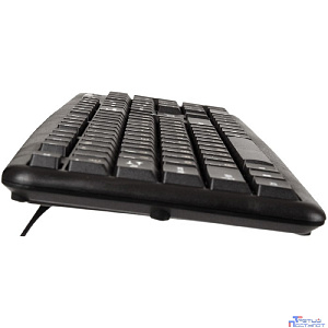 Exegate EX279938RUS Клавиатура Exegate LY-331L2, <USB, шнур 2,2м, черная, 104кл, Enter большой>, Color box