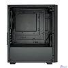 XASTRA Корпус A307M 2BK SI Black mATX/Mesh/Metal left panel / 2x120mm PWM FC black fans/ A307M-2FC12BK-SI