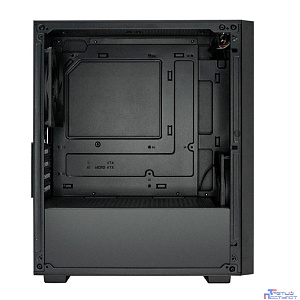 XASTRA Корпус A307M 2BK SI Black mATX/Mesh/Metal left panel / 2x120mm PWM FC black fans/ A307M-2FC12BK-SI