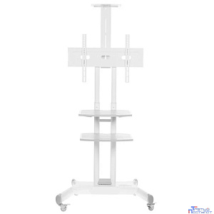 ONKRON TS1881 белая 2 полки для AV в комплкте Для телевизоров диагональю 55"-80" Максимальная нагрузка: 90,9 кг VESA: 200x200, 200x300, 200x400, 300x100, 300x200, 300x300, 300x400, 400x200, 400x300,